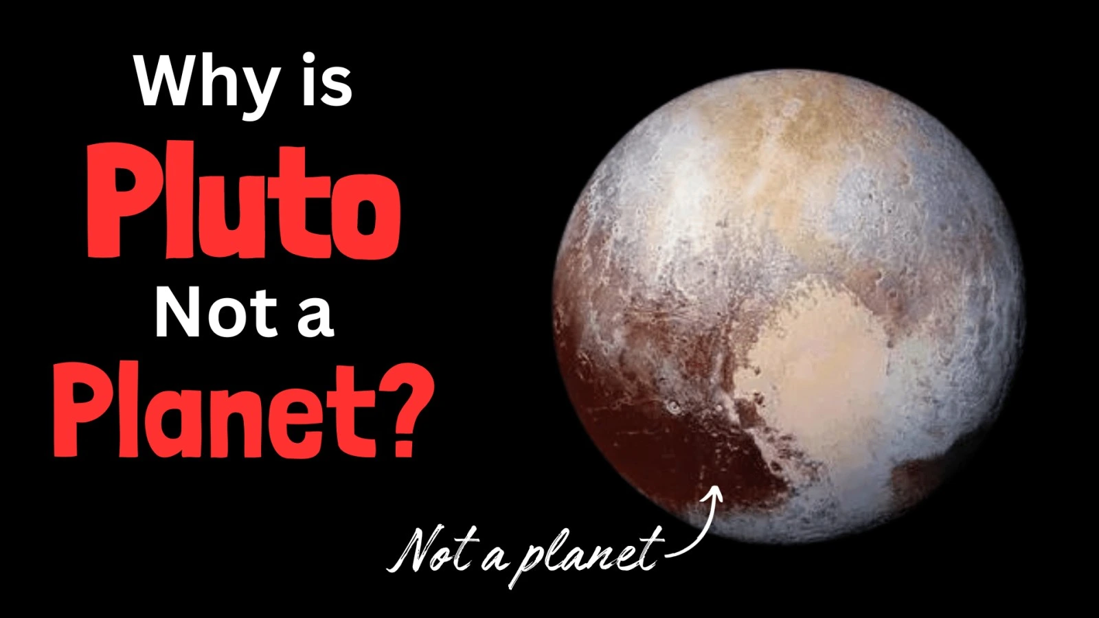 Why is pluto not a planet Science Explained Today Facts Now